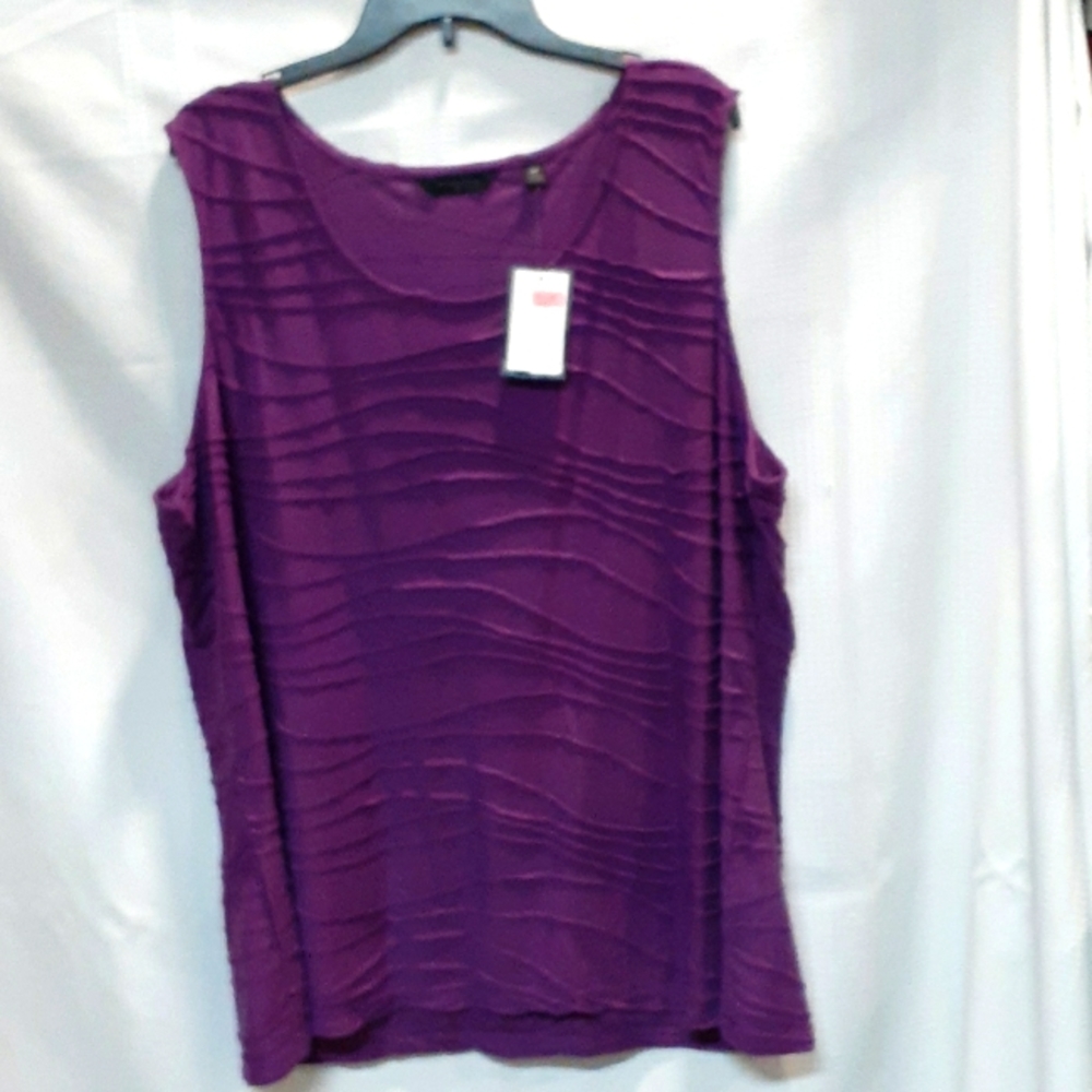Purple Tank With Jacket 3X Investments